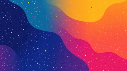 Fototapeta premium abstract background with stars