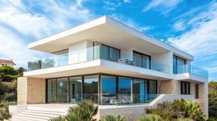 Modern Beach House with Open Plan Design