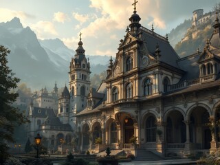 Naklejka premium Baden Baden Abbey.