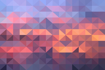 Obraz premium Abstract Geometric Triangle Pattern with Colorful Mosaic Design, Abstract background consisting of triangles, geometric background with gradient.