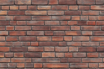 Fototapeta premium A high-resolution texture of weathered, multi-colored bricks is perfect for background use in design projects, adding a touch of history and rustic charm.
