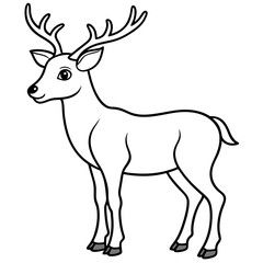 Reindeer Vector Art