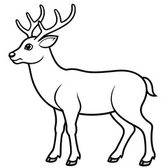 Reindeer Vector Art