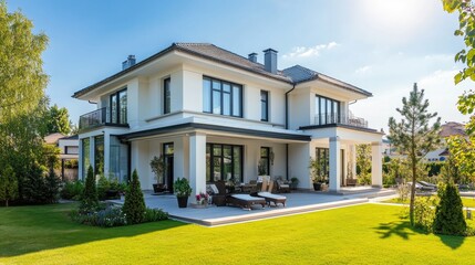 Modern Elegant House with Stylish Facade