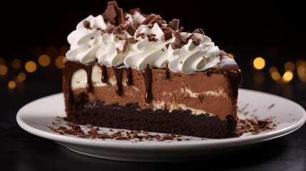 a slice of delicious pepperoni pizza with melted cheese  empty space on the right side  Soft Natural Light,generative ai illustration