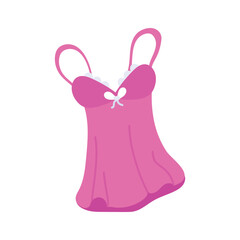 Womens wear, ready to use nightdress vector