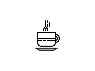 hand holding a cup icon solid line