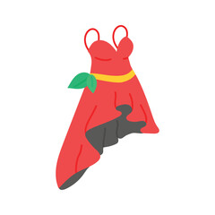 An eye catching icon of tail dress in modern style