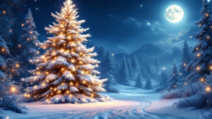 Sparkle and shine, a festive sight.