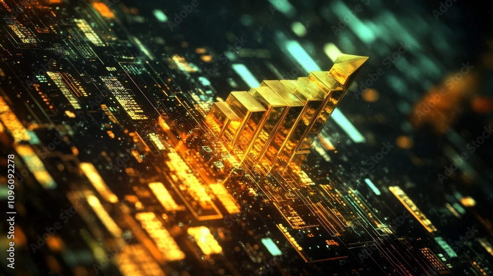 Poster data-driven insights drive growth in business analytics digital landscape visualization tech environ