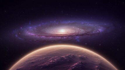 Fototapeta premium planet in space