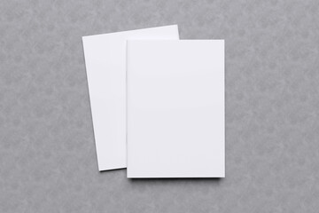 A4 Blank Magazine Mockup