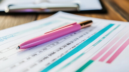 Detailed medical charts outlining withdrawal symptoms, hospital environment slightly blurred, focus on the charts, depicting clinical analysis of patient health, healthcare concept