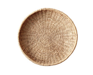 a basket on a white background