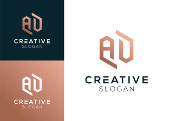 Logo design of initial letter K in a box shape.