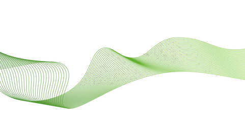 Abstract green waves background,Abstract green wavy lines. Colorful vector background.green wave melody lines on white background,Abstract green wave lines pattern background. green wave lines frame,	