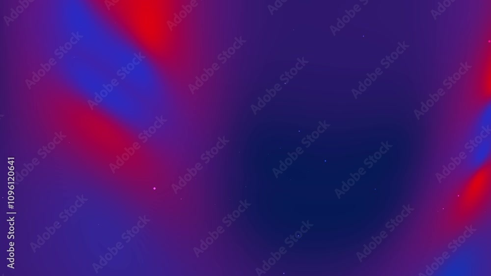 Poster abstract red and blue gradient with subtle light specks. modern or tech abstract background for your