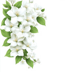 Obraz premium Apple Tree Branch Isolated