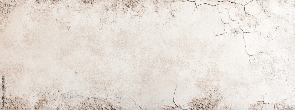 Poster a textured background featuring cracks and a faded appearance.