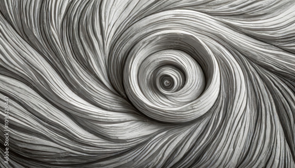Poster abstract black and white swirl texture featuring intricate finger-inspired patterns. the mesmerizing