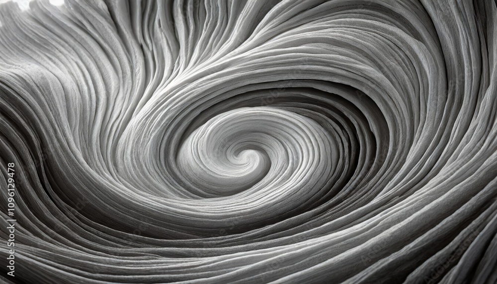 Poster high-resolution black and white abstract swirl texture resembling organic finger patterns a visually