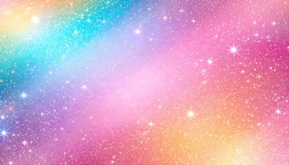 Rainbow pastel glitter photography background, white center in the middle. Image of rainbow pastel glitter background. Rainbow color light background. Pink sparkling background