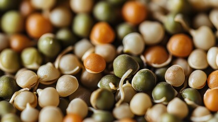 Close-up view of vibrant lentil sprouts illustrates their rich nutritional benefits and freshness perfect for enhancing meals and health