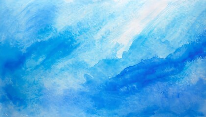 A Stunning Blue Watercolor Artwork: Abstract, Fluid Patterns, and Dreamlike Swirls in Shades of Blue Perfect for Interior Design, Artistic Projects, Digital Backgrounds, and Creative