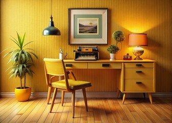 Retro Home Office - Vintage Photography
