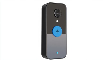 Sleek Modern Doorbell Design for Enhanced Security