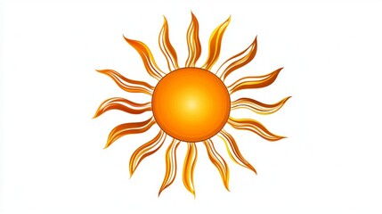 Radiant Sun Graphic Design
