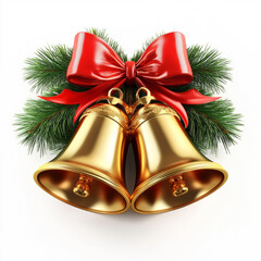  Christmas golden bells 