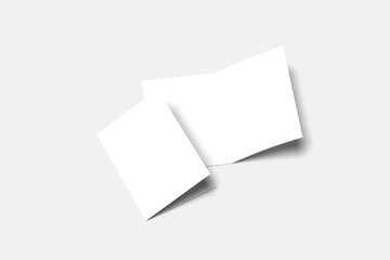 A4 BIFOLD MOCKUP