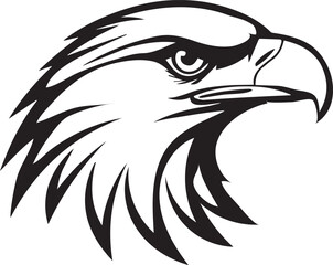 Obraz premium Eagle Bird Vector Logo Silhouettes for Download