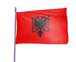 Flag of Albania 