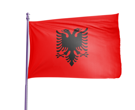 Flag of Albania 