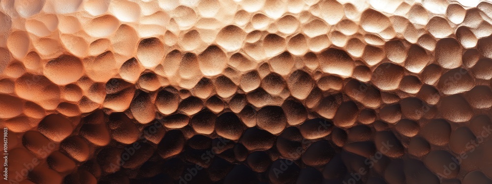 Leinwandbilder Abstract texture with rounded shapes in warm tones, creating a visually engaging pattern.