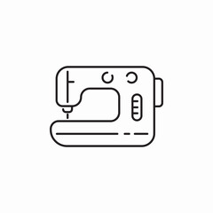 sewing machine icon sign vector