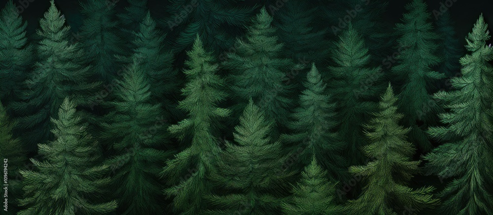 Poster coniferous tree texture perfect for greeting card design and background enhancements