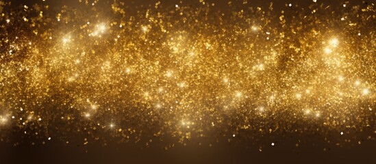 Golden glittering texture background ideal for celebrations invitations awards and festive events design elements