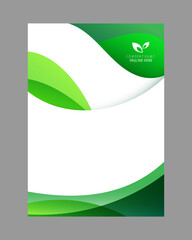 Creative brochure design template. brochure vector