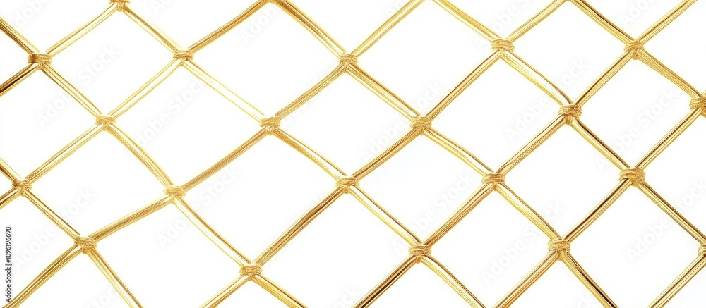 Poster golden mesh texture on a white background with customizable spaces for new year greetings and messag