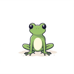 Fototapeta premium Frog Vector Art