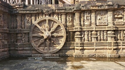 Konark, Odisha India - Oct 29 2024:
Konark sun temple - Surya mandir in Konark.