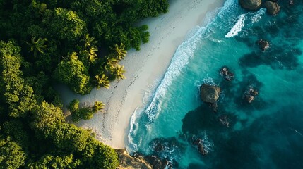 The turquoise blue sea, golden sandy beaches and stunning natural beauty.