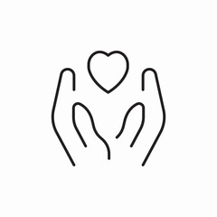 care love icon sign vector