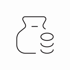 money bag icon sign vector