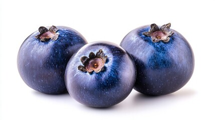 Obraz premium Close Up of Fresh Blueberries