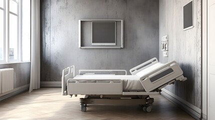 Hospital intensive care unit with medical staff monitoring critical patient, life support systems in action, and compassionate care in a high-stakes environment. 