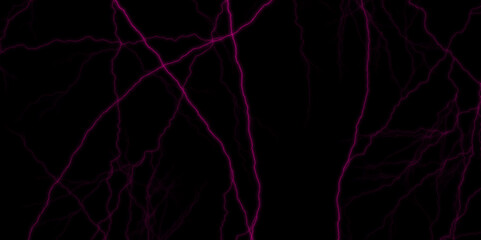 Lightning bolt. thunder lighting on black bg. 3d illustration, lightning, storm, thunder set. Frame of lightnings on black background. Colorful marble abstract texture vector digital art background.